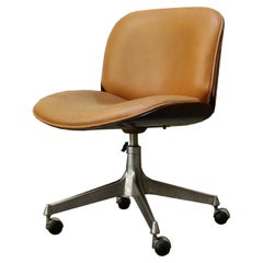 Ico Parisi pour MIM Roma Chaise pivotante, Italie, années 1950