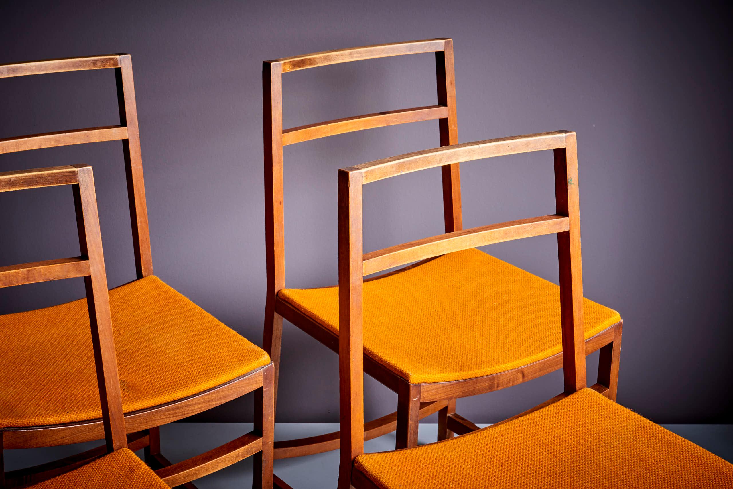 Ico Parisi for MIM Set of 8 Dining Chairs, Italy - 1950s  6