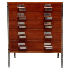 Ico Parisi for Mim Wood Chest of Drawers "Positano" Serie Italy, 1950s
