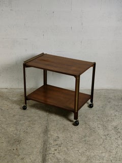 Ico Parisi for Stildomus, wooden Cart, Trolley 60s