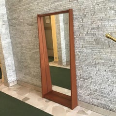 Ico Parisi “In the Stile” Mirror Wood Brass 1960 Italy