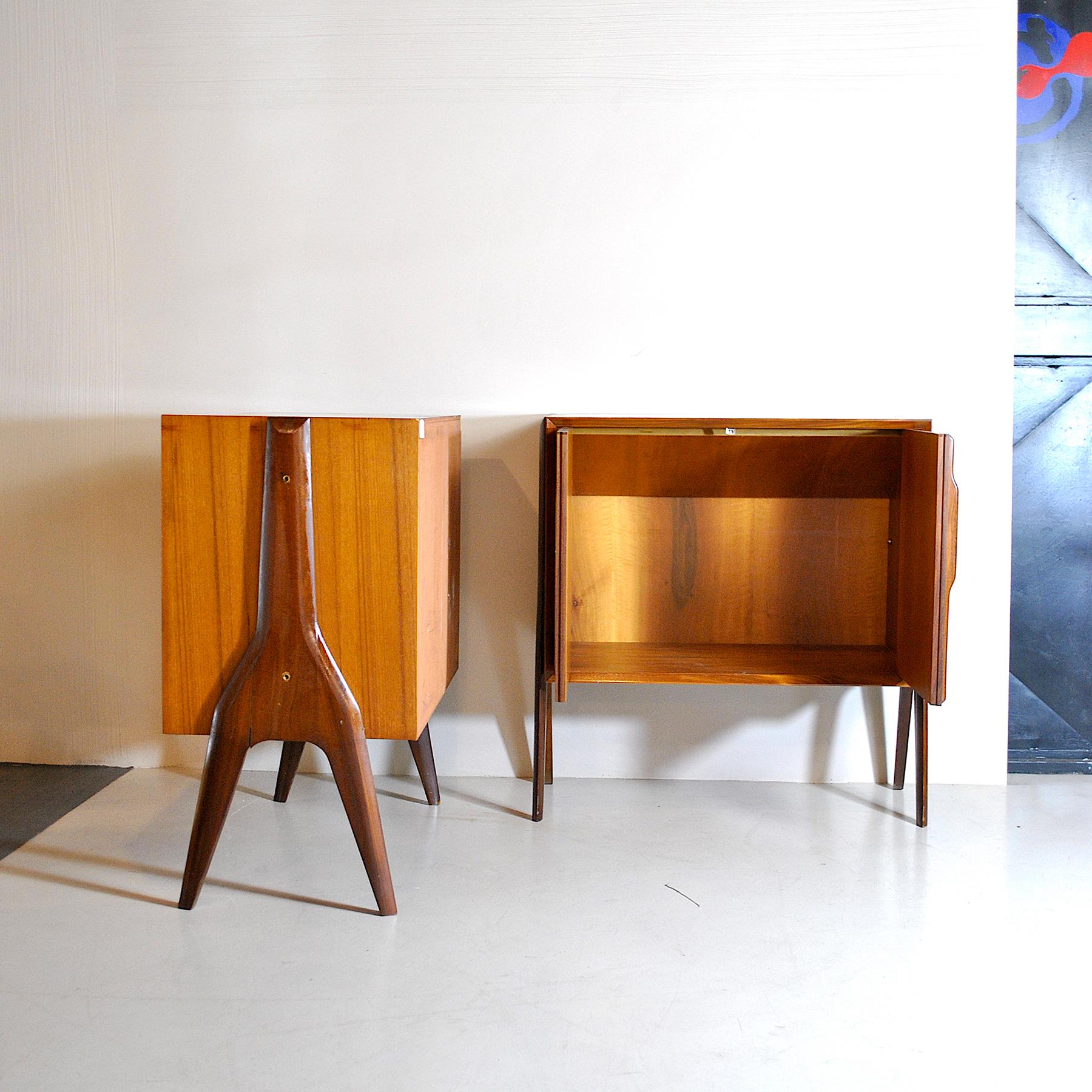 Ico Parisi in the Style Set of Cases in Wood 3