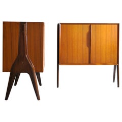 Vintage Ico Parisi in the Style Set of Cases in Wood