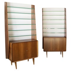 Ico Parisi in stile set di due armadietti degli anni '60.