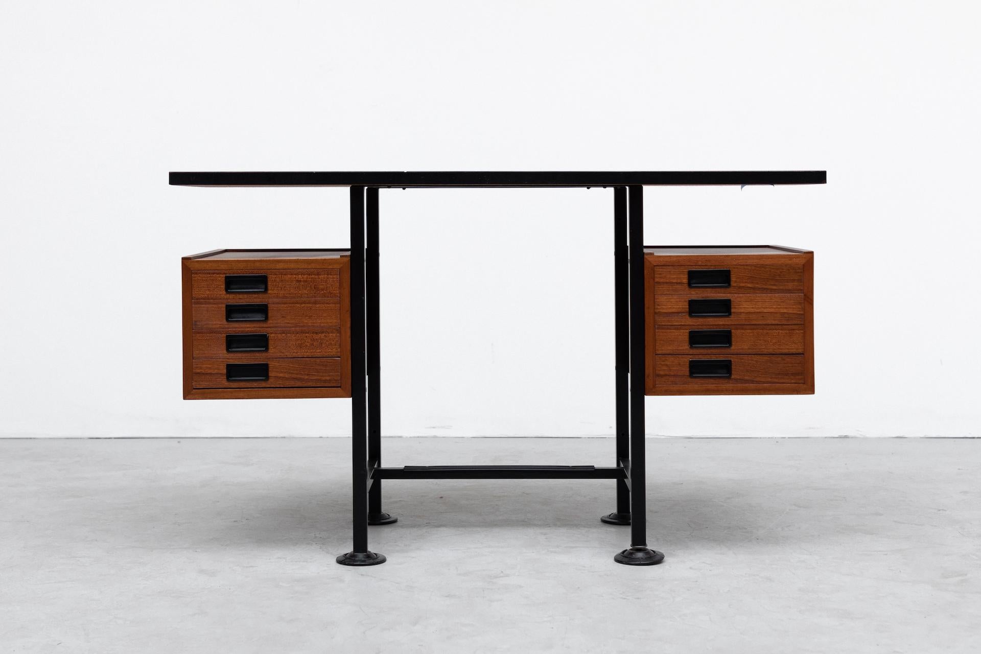 Italian Ico Parisi Inspired Modernest Desk or Vanity