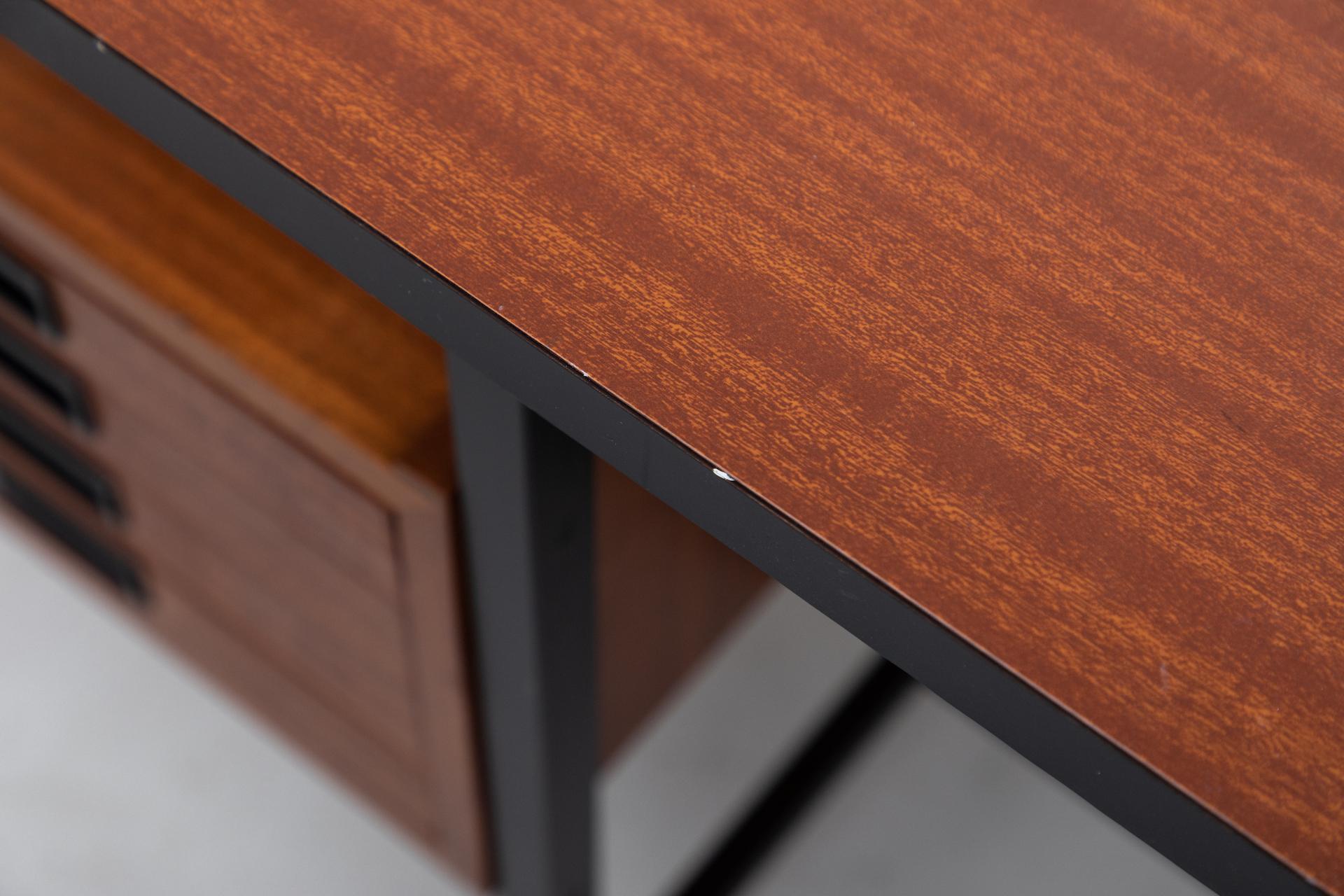 Teak Ico Parisi Inspired Modernest Desk or Vanity