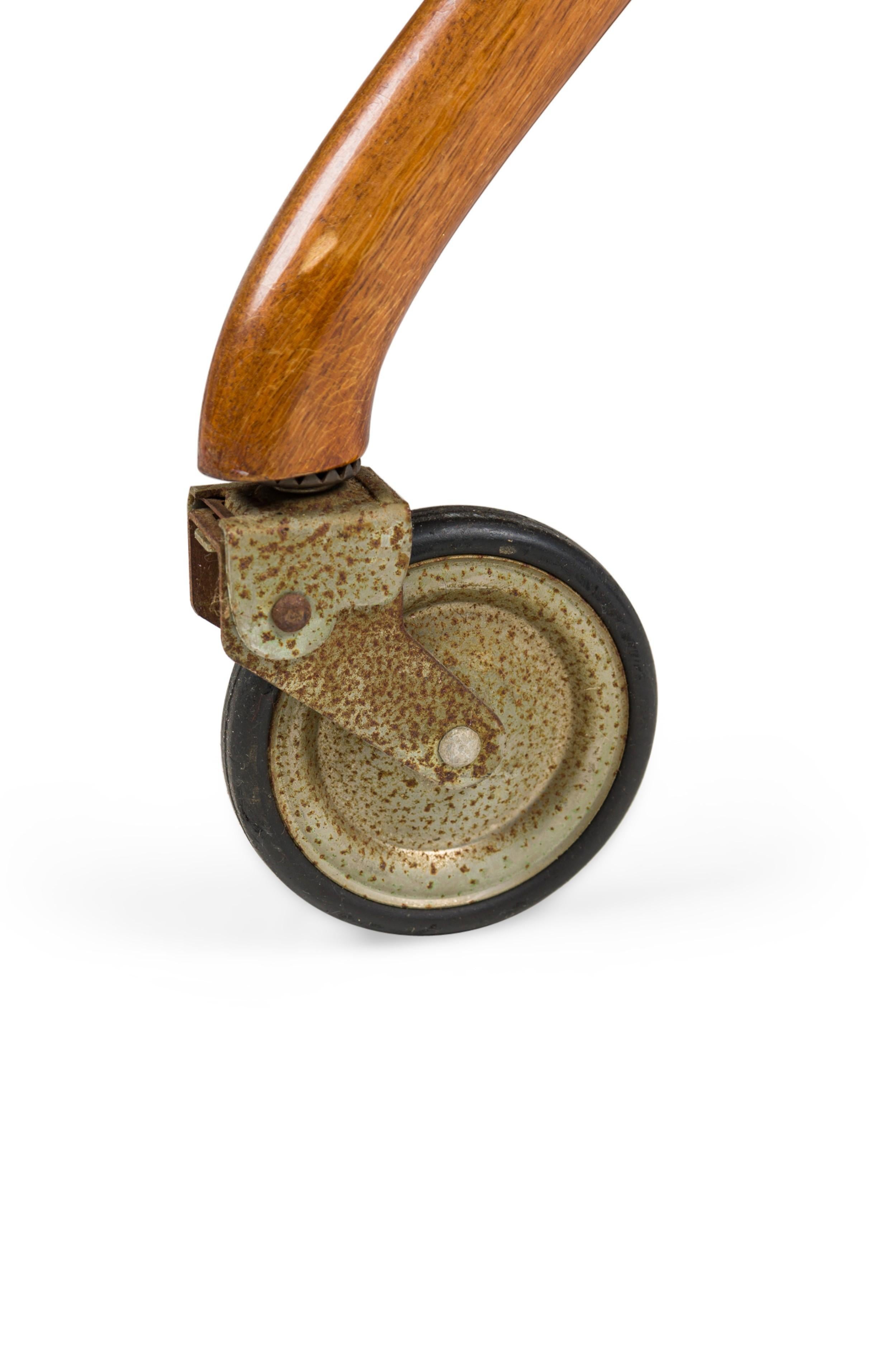 Ico Parisi Italian Mid-Century Rolling Bar Cart à 3 niveaux en vente 1