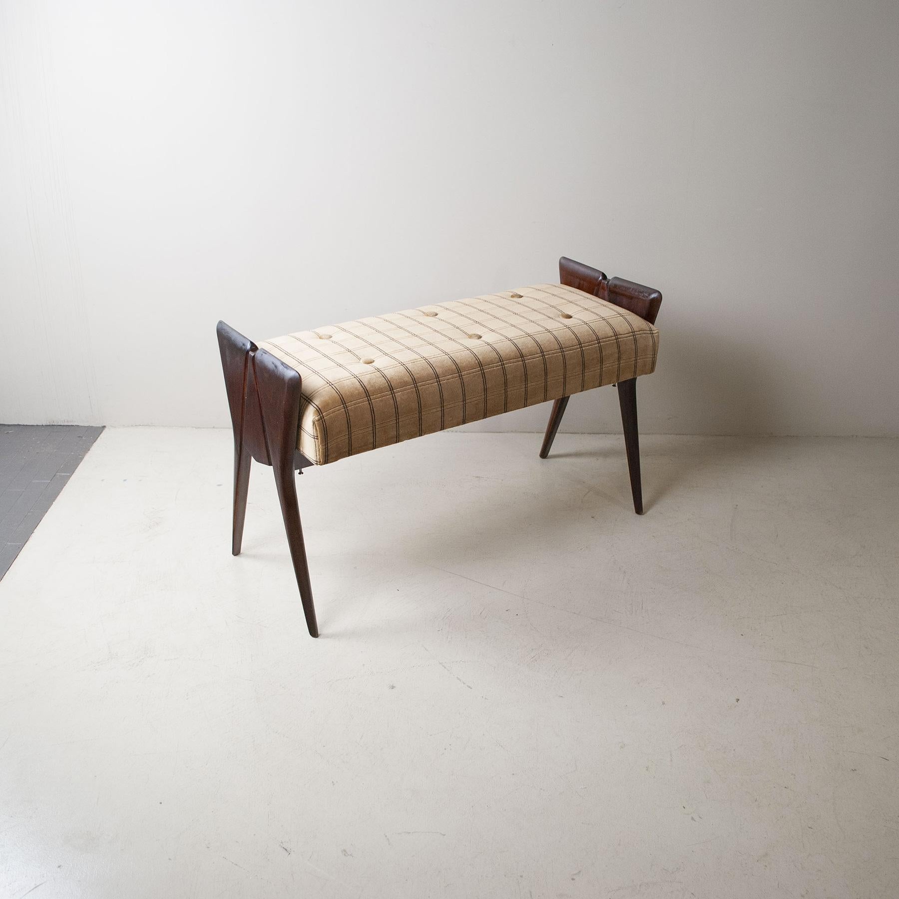Mid-20th Century Ico Parisi Italian Midcentury Bench from the Fifties