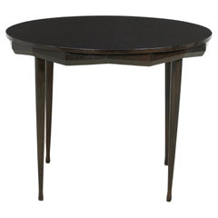Ico Parisi Italian Mid-Century Circular Faceted Apron Dining / Center Table