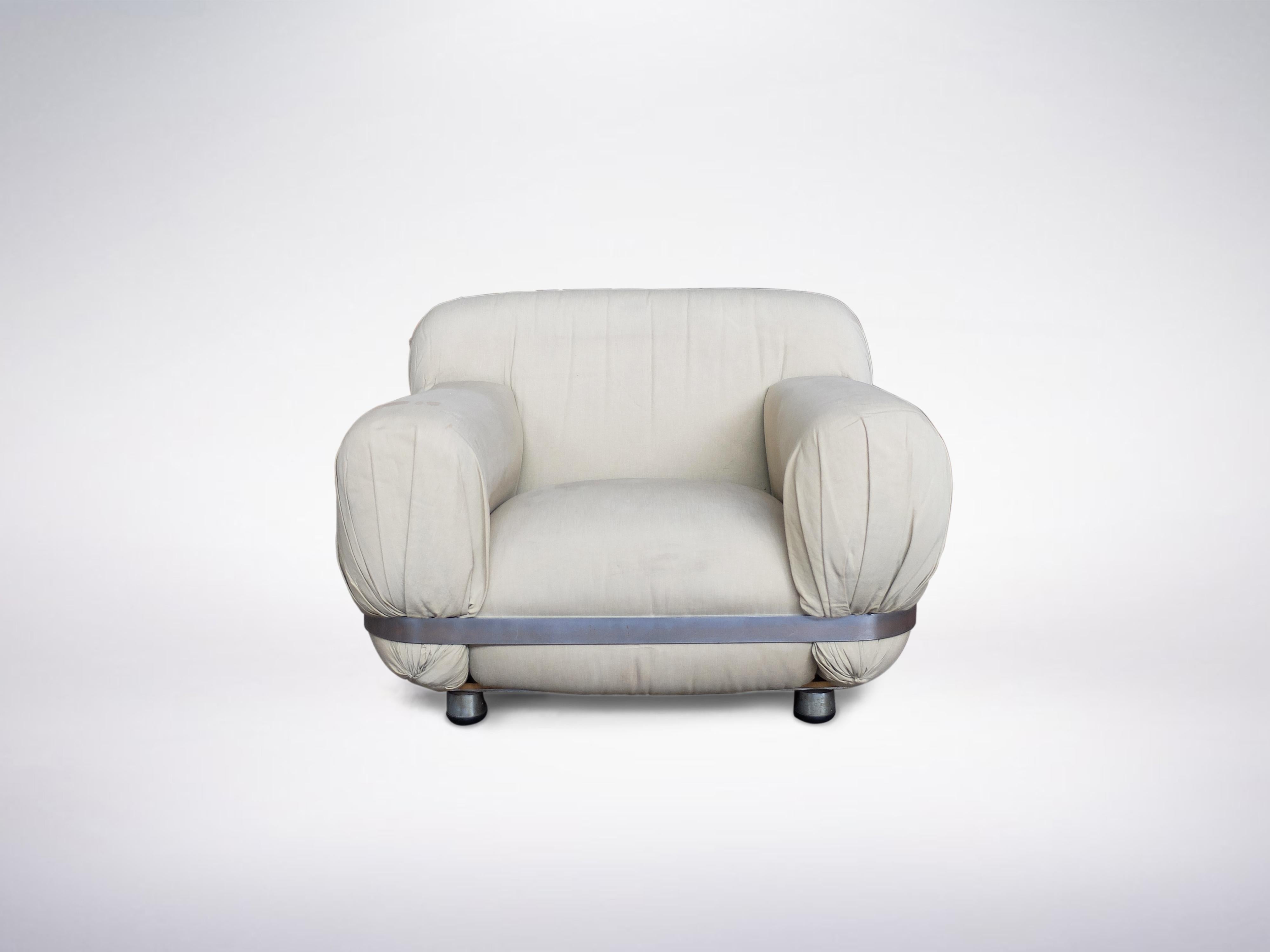 Ico Parisi, Italian mid-century one-off commissioned armchair, 1971.



Please note : the 