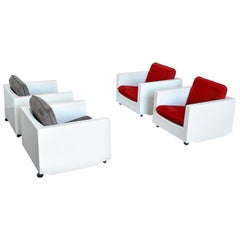 Ico Parisi Italian Midcentury Armchairs for Mim