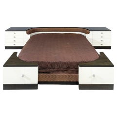 Ico Parisi, Lit et tables de chevet série 540, Prod. Fratelli Longhi, 1960
