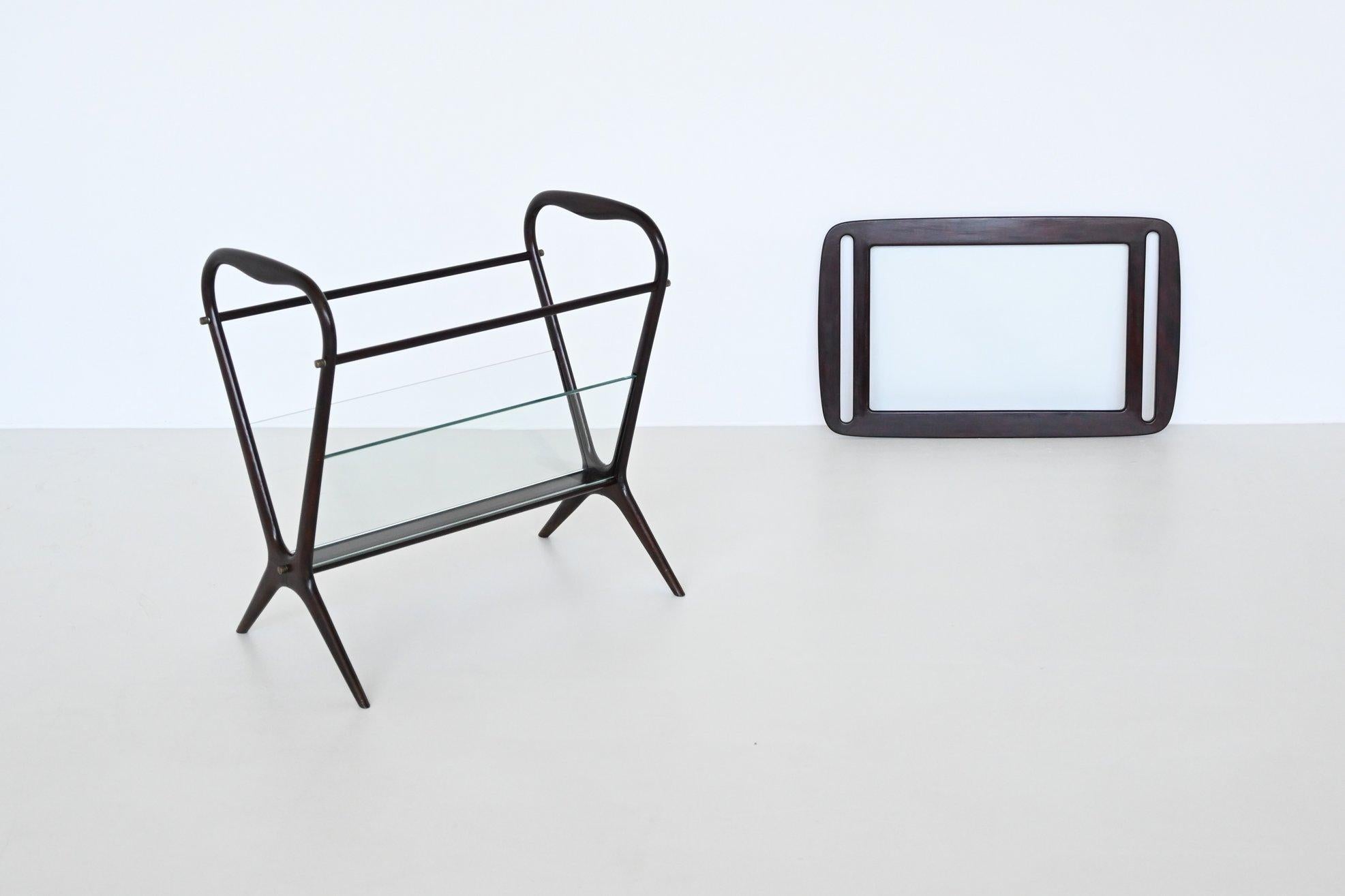 Ico Parisi magazine tray table model 221 De Baggis Italy 1956 9