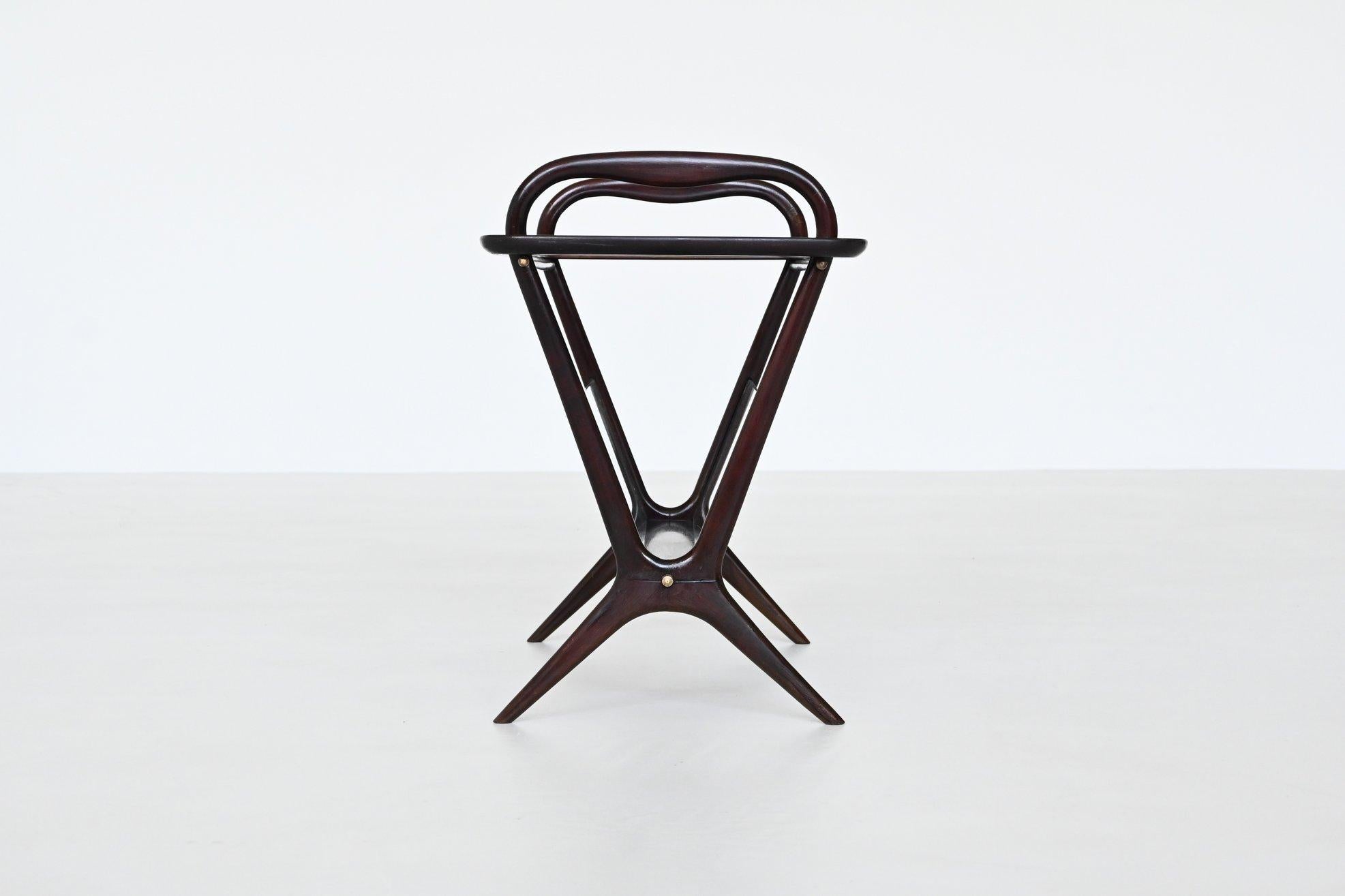 Mid-Century Modern Ico Parisi magazine tray table model 221 De Baggis Italy 1956