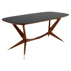 Mid-Century Dining Table in the Style of Ico Parisi, circa 1950s