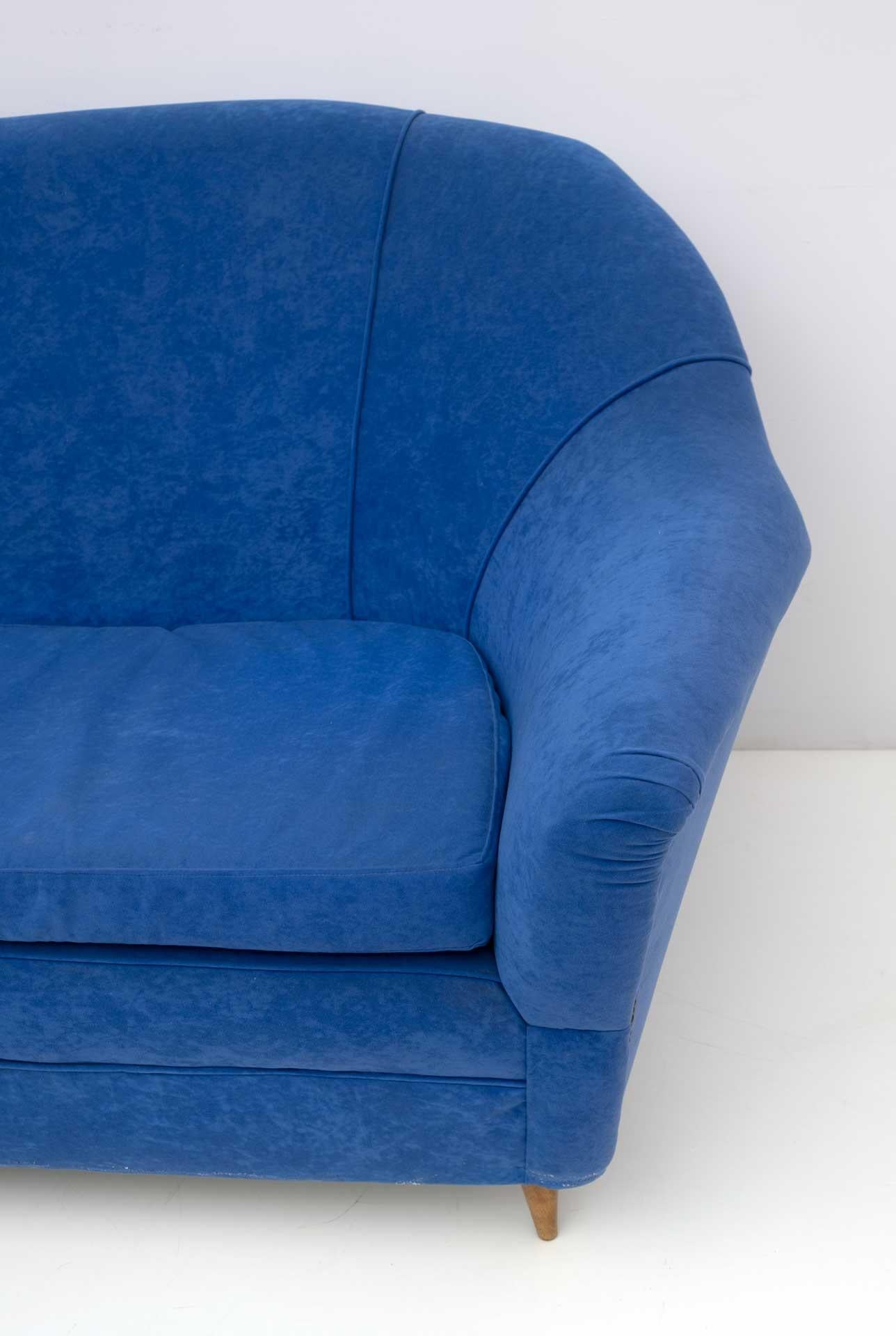 Canapé d'angle italien de style mi-siècle moderne Ico Parisi pour Ariberto Colombo, années 1950 en vente 1