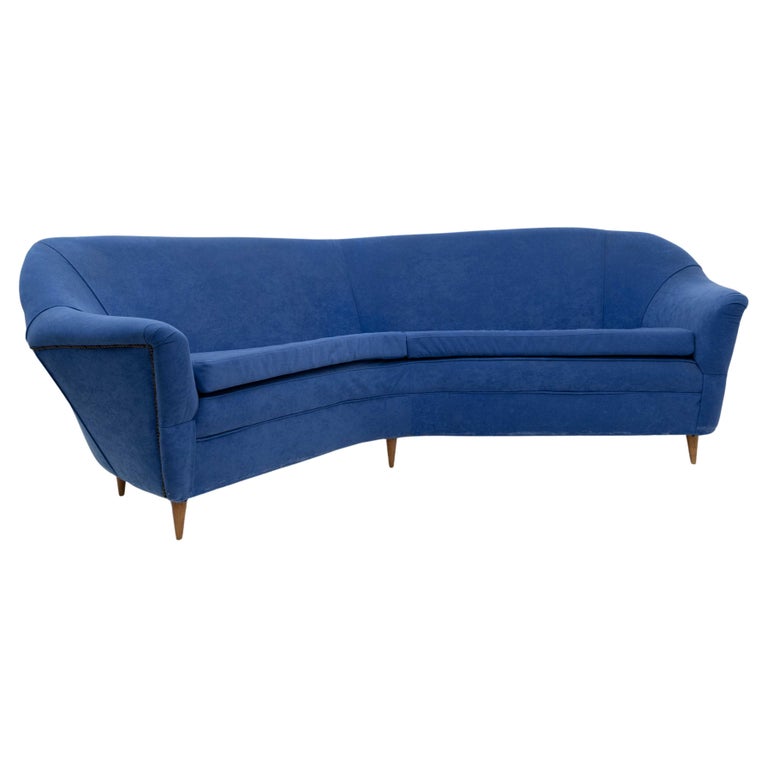 Ico Parisi MidCentury Modern Italian Corner Sofa for Ariberto Colombo