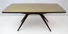 Mesa de comedor italiana moderna de mediados de siglo estilo Ico Parisi, años 50