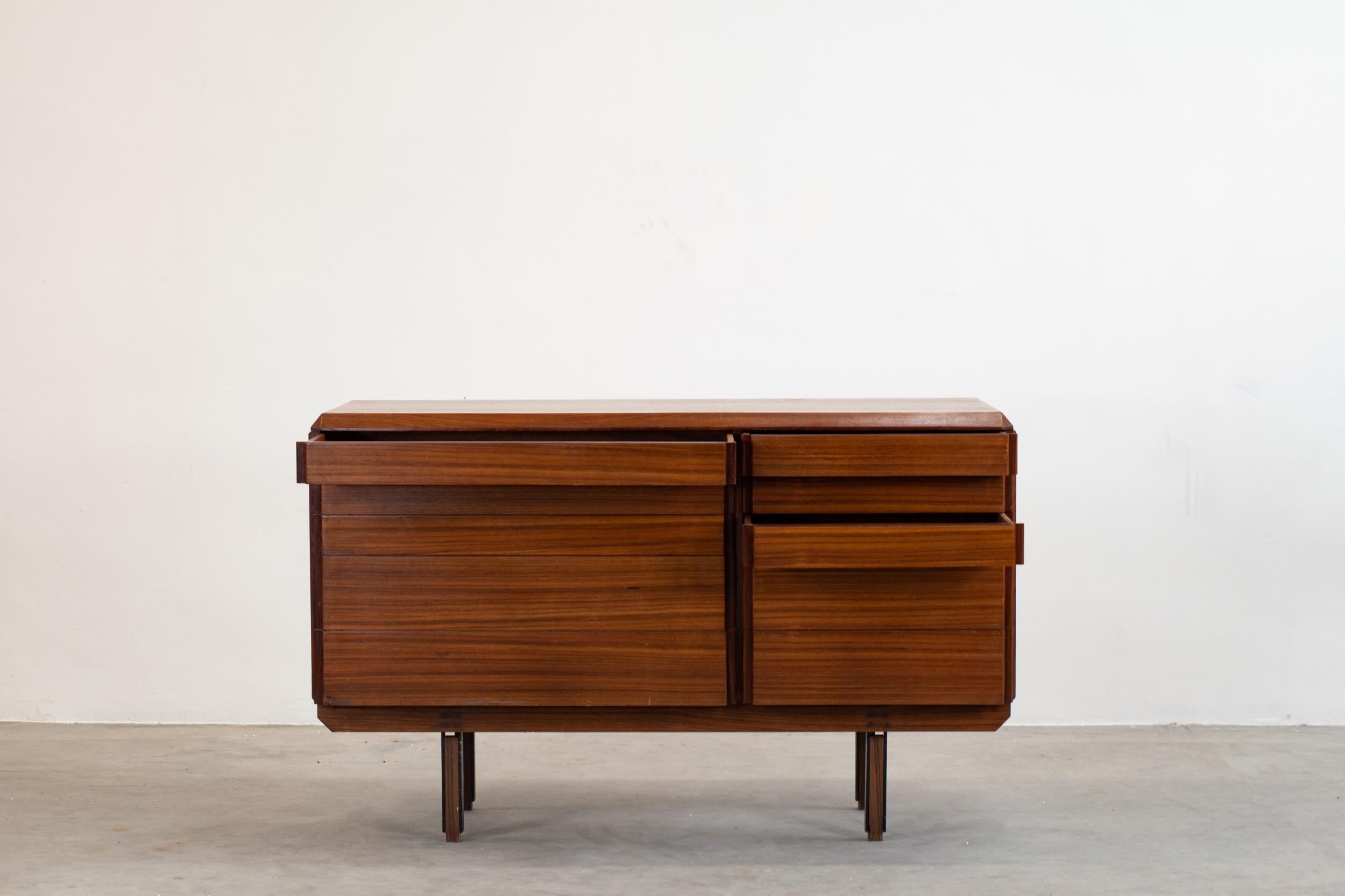 Mid-Century Modern Ico Parisi Mid-Century Wooden Cabinet Italian Manufacture, 1950s
