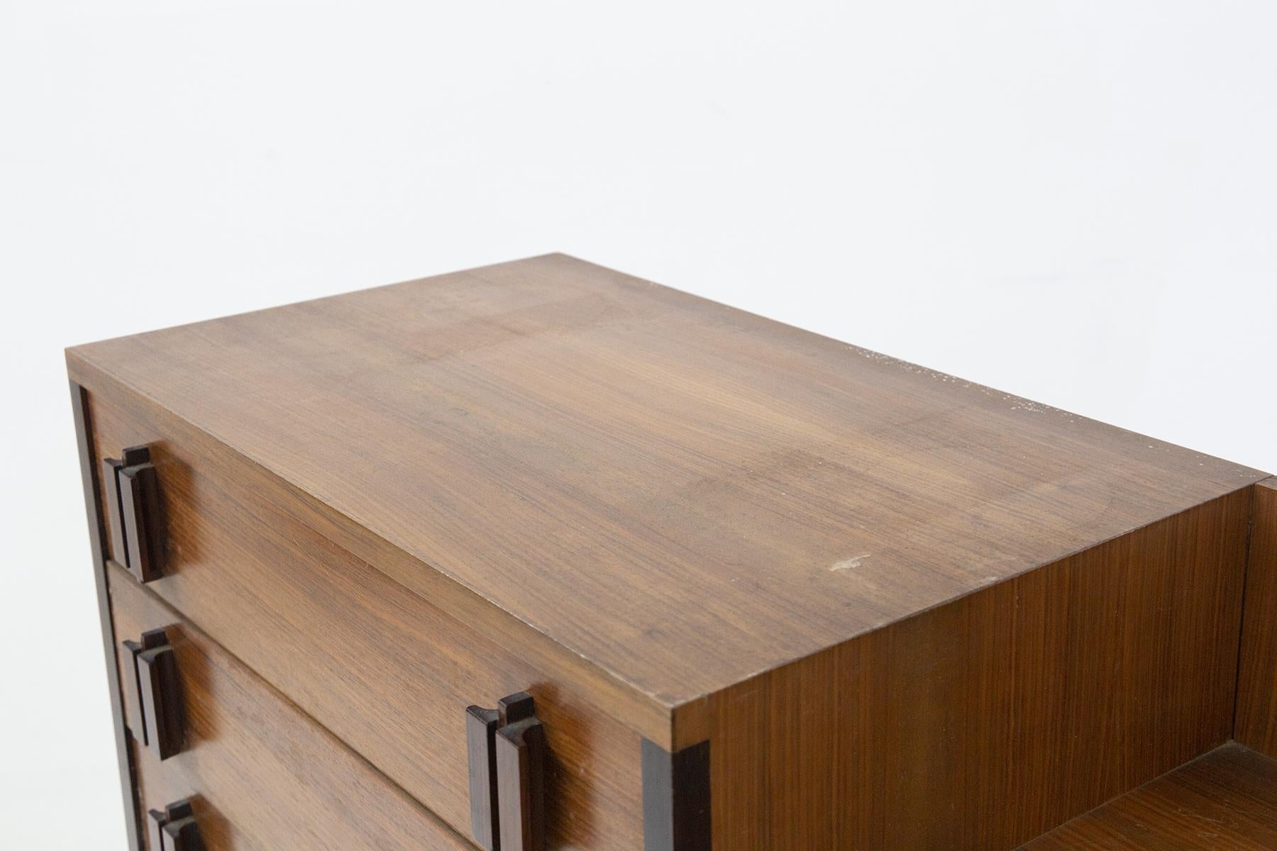 Mid-20th Century Ico Parisi Mid-Century Wooden Desk for MIM Rome