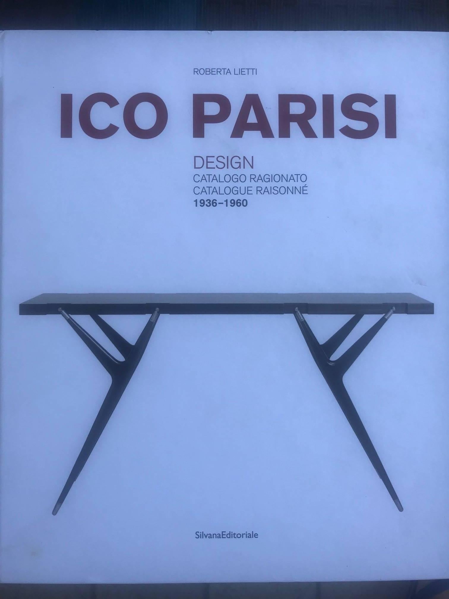 Ico Parisi Midcentury  Italian Coffee Table with Rotating Shelves, 1950s For Sale 7