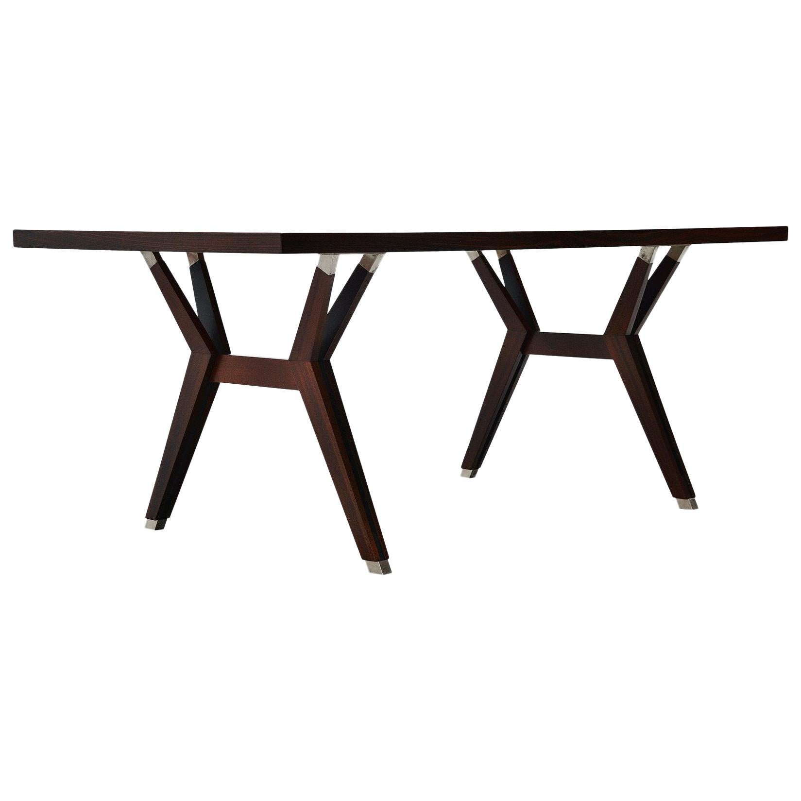 Ico Parisi MIM Dining Table in Rosewood, Italy, 1958