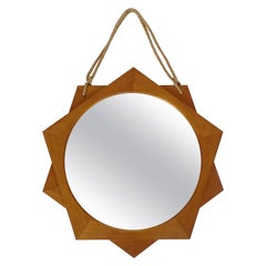 Miroir mural Mira d'Ico Parisi pour Stildomus, Italie 1956