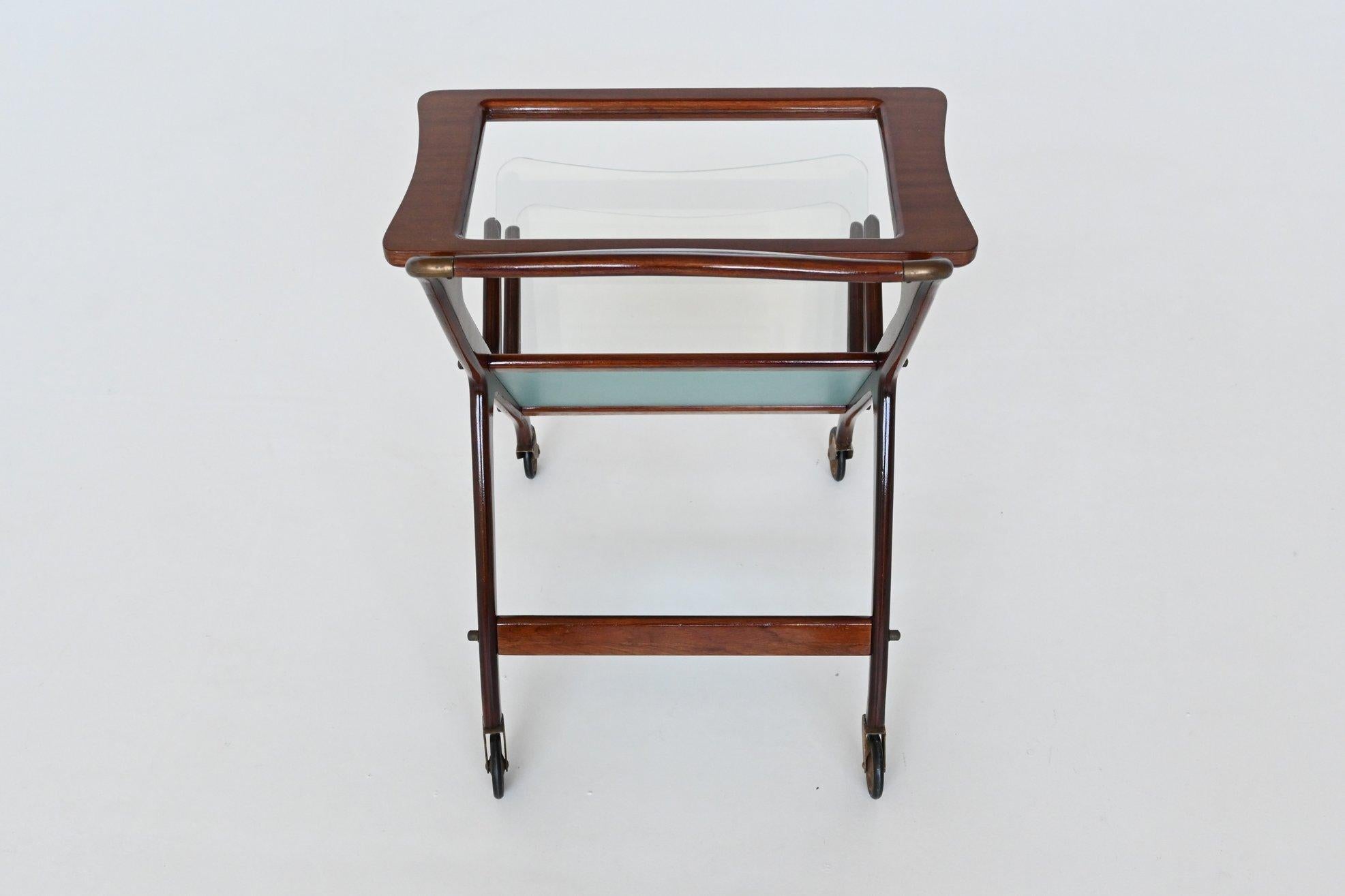 Mid-20th Century Ico Parisi Model 65 Serving Trolley Angelo Baggis, Italy, 1950