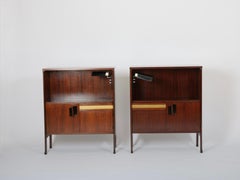 Ico Parisi nightstands, fo MIM Rome, Italy c1950