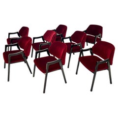 Ico Parisi, Otto poltroncine mod. 814, prod. Cassina, 1961