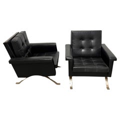 Paire de fauteuils Ico Parisi modèle 875