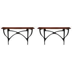 Wood Console Tables