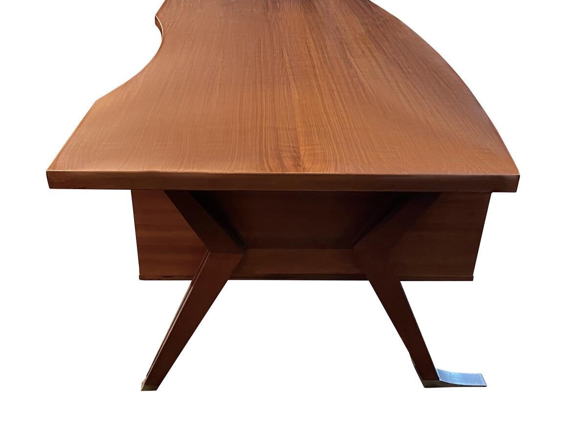 Ico Parisi Partners Desk, Italy, 1940s In Good Condition For Sale In New York, NY