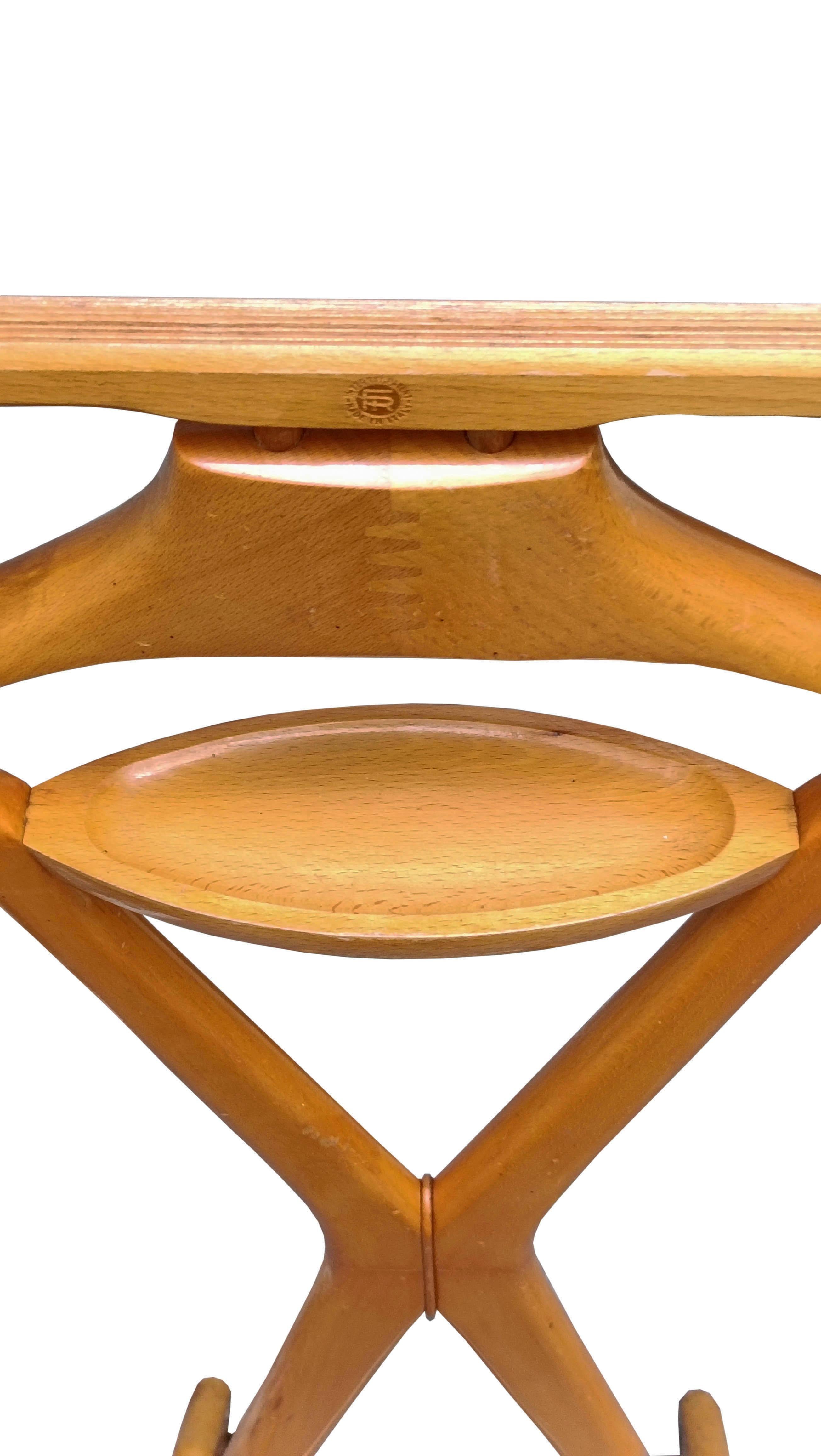 Mid-Century moderno Ico Parisi per F.lli Reguitti Servomuto in Legno, Italia 1950s in vendita