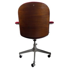 Ico Parisi President Desk Chair for MIM Roma, Italy, 1964, Midcentury Modern