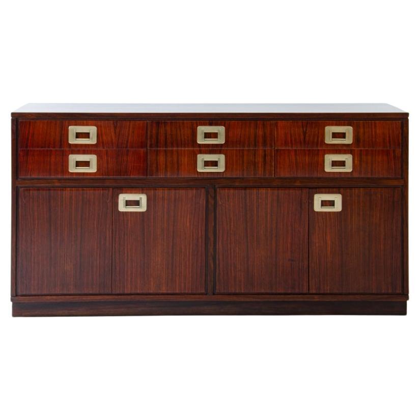 Ico Parisi Rare Rosewood Cabinet For Sale