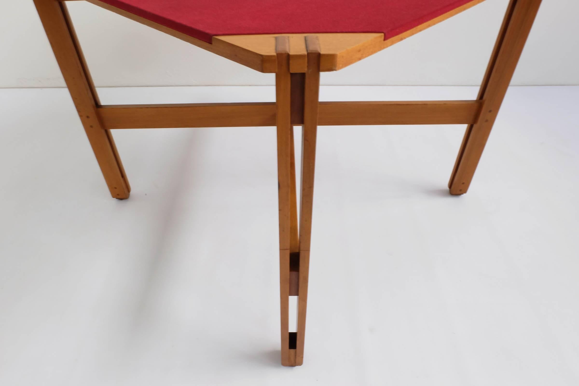 Italian Ico Parisi Rare Square Table Mod. 753/2, Italy, 1962