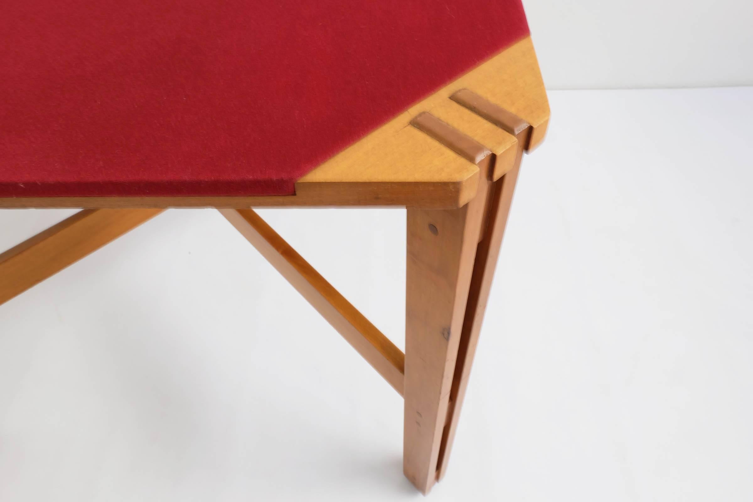 Mid-20th Century Ico Parisi Rare Square Table Mod. 753/2, Italy, 1962