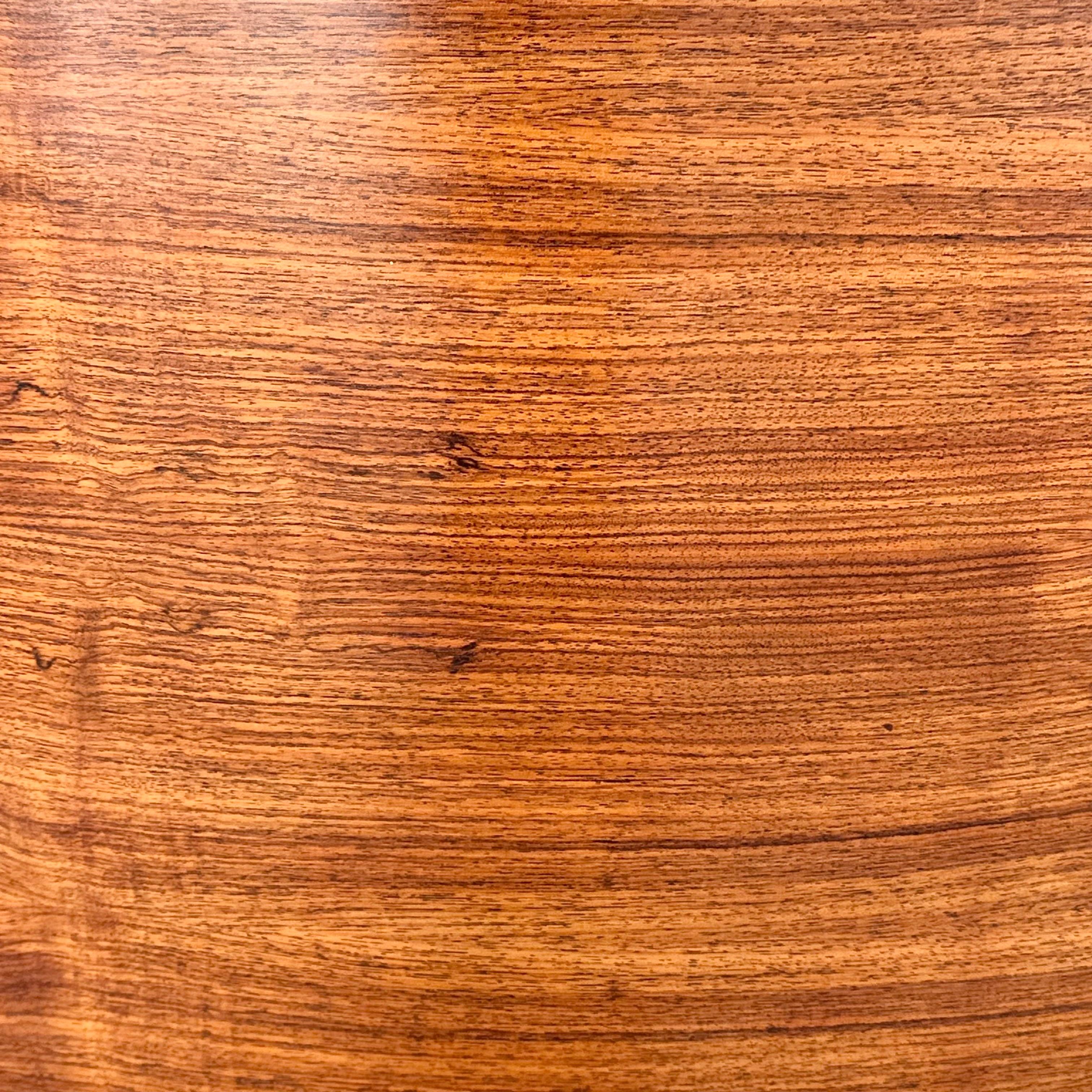 Silla de escritorio Ico Parisi de palisandro y ante, años 50 Italia 5