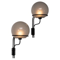 Retro Ico Parisi sconces model 256 by Arteluce Italy 1964