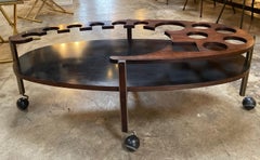 Ico Parisi Sculptural Open Bar Coffee Table Mod. Idra, Italy, 1960s