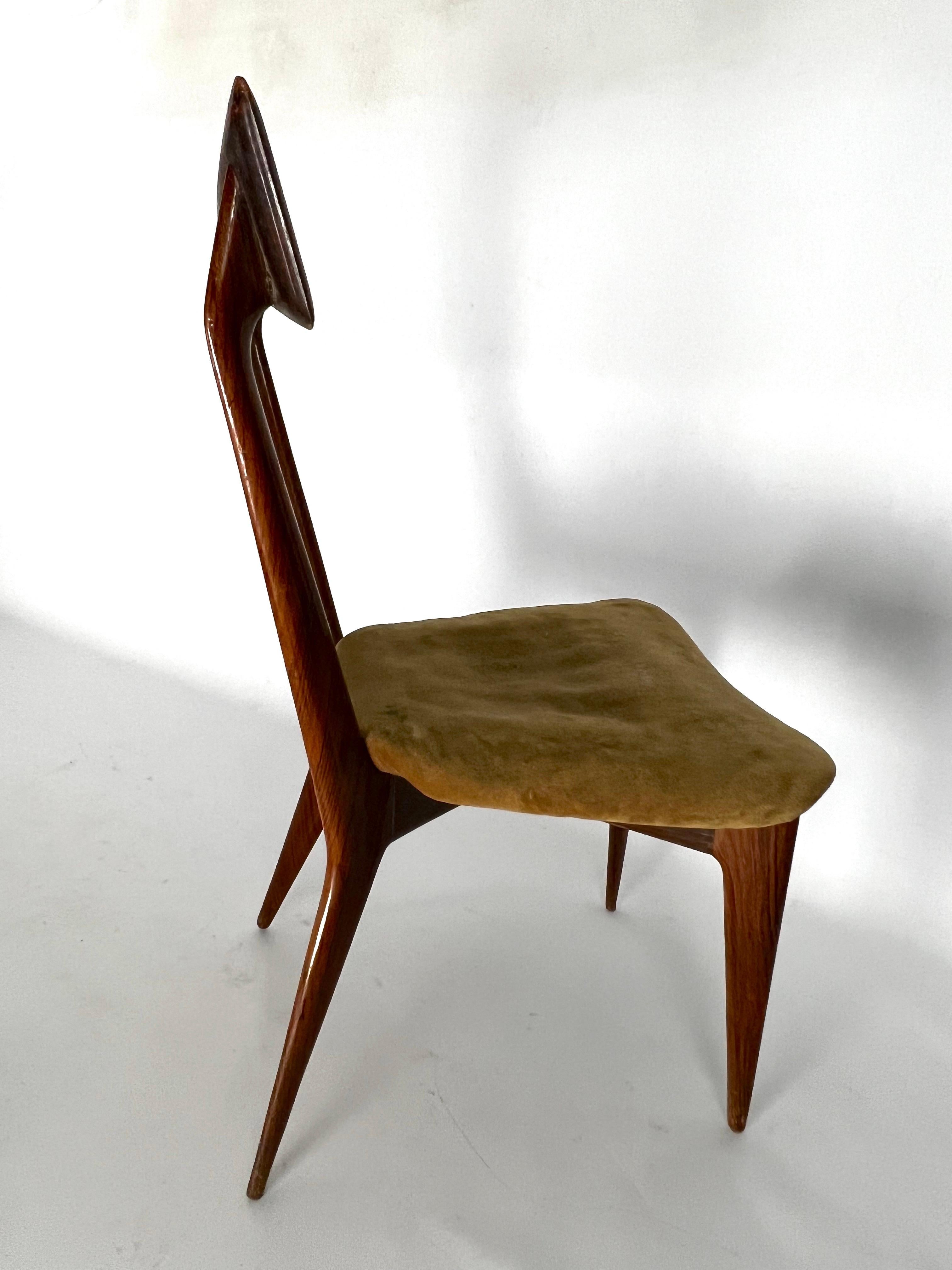 Ico Parisi, ensemble de cinq chaises papillon pour Ariberto Colombo. Italie années 1950 3