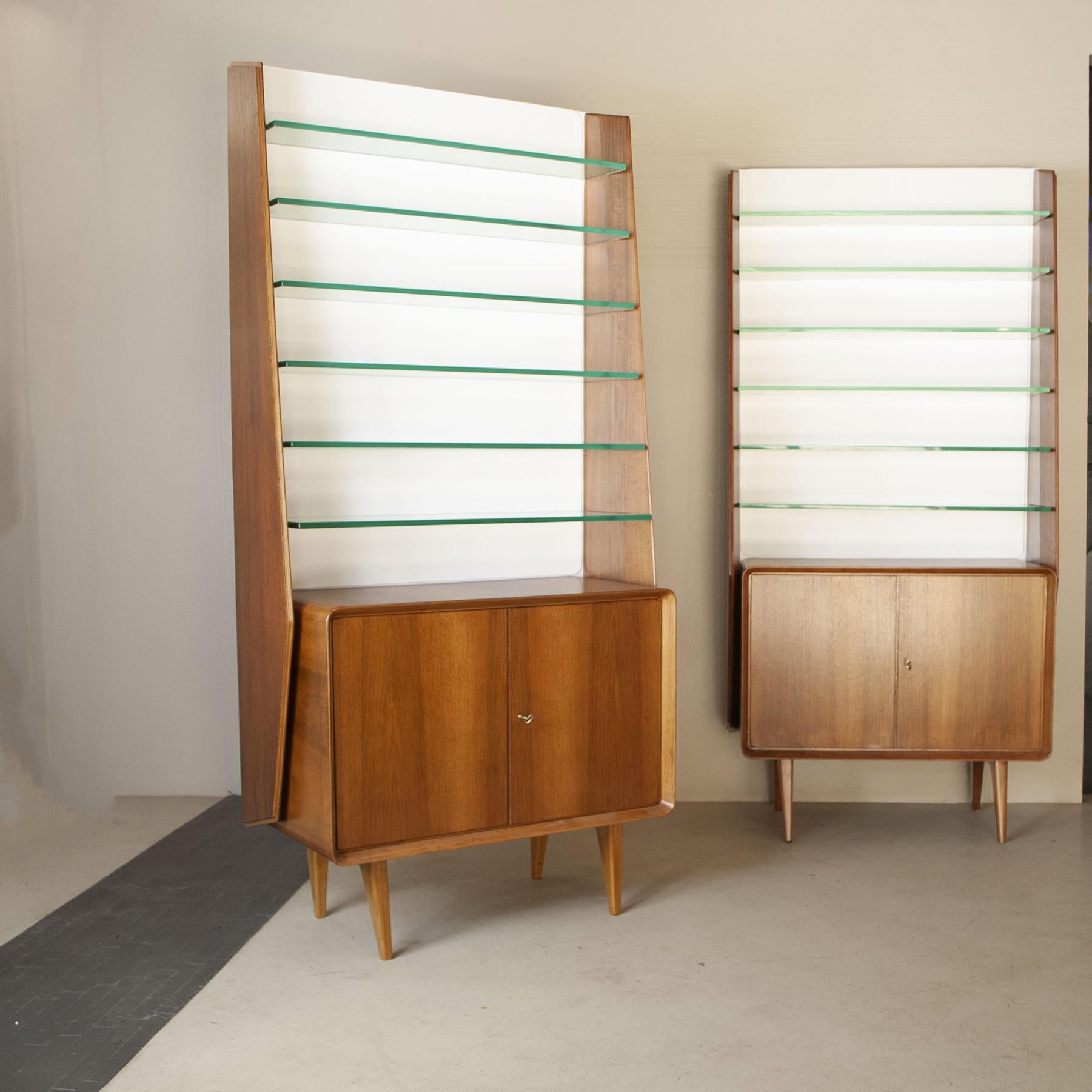 Italian Ico Parisi set of two cabinet of 60’s. For Sale
