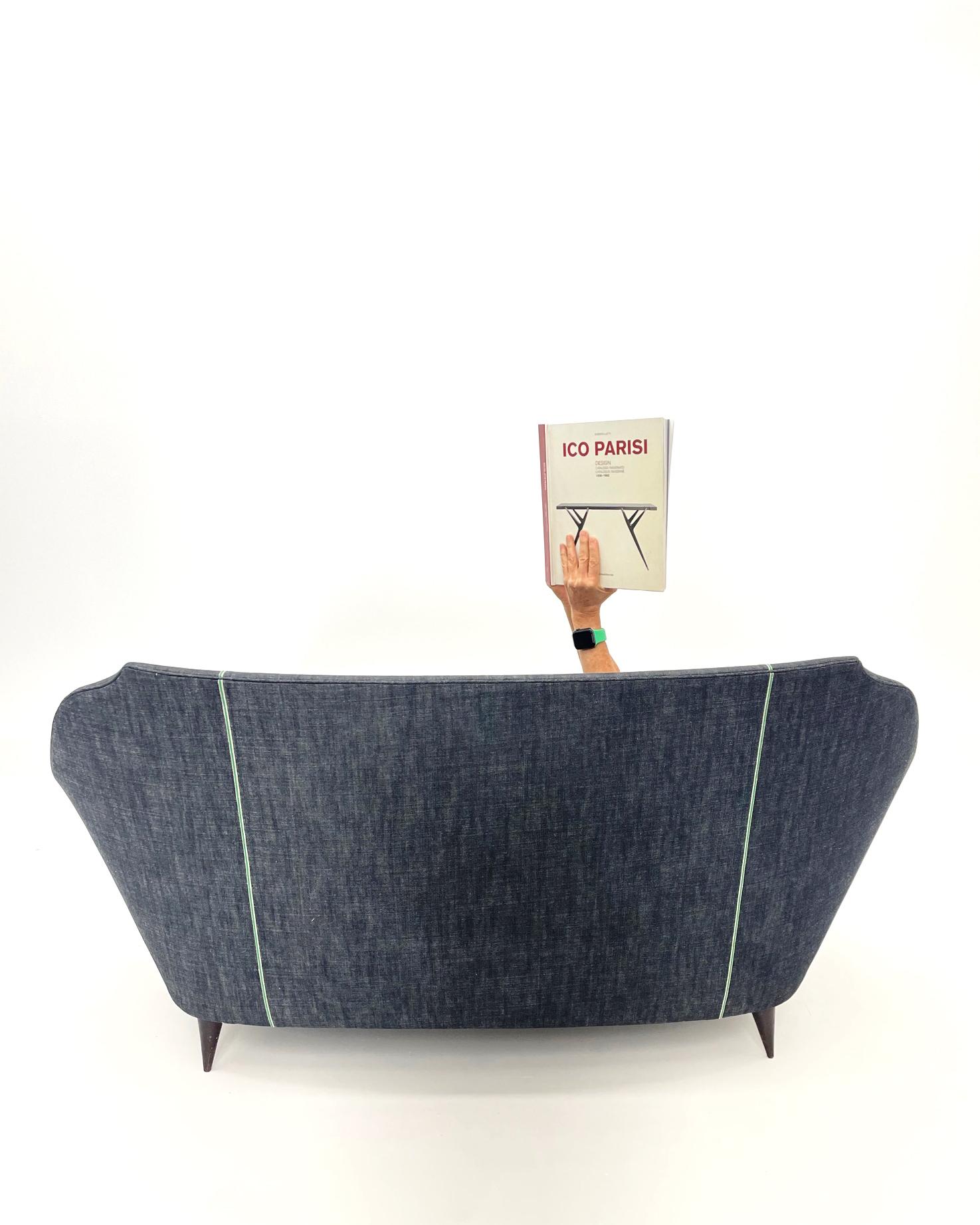 Mid-Century moderno Divano Ico Parisi, anni '50 in vendita