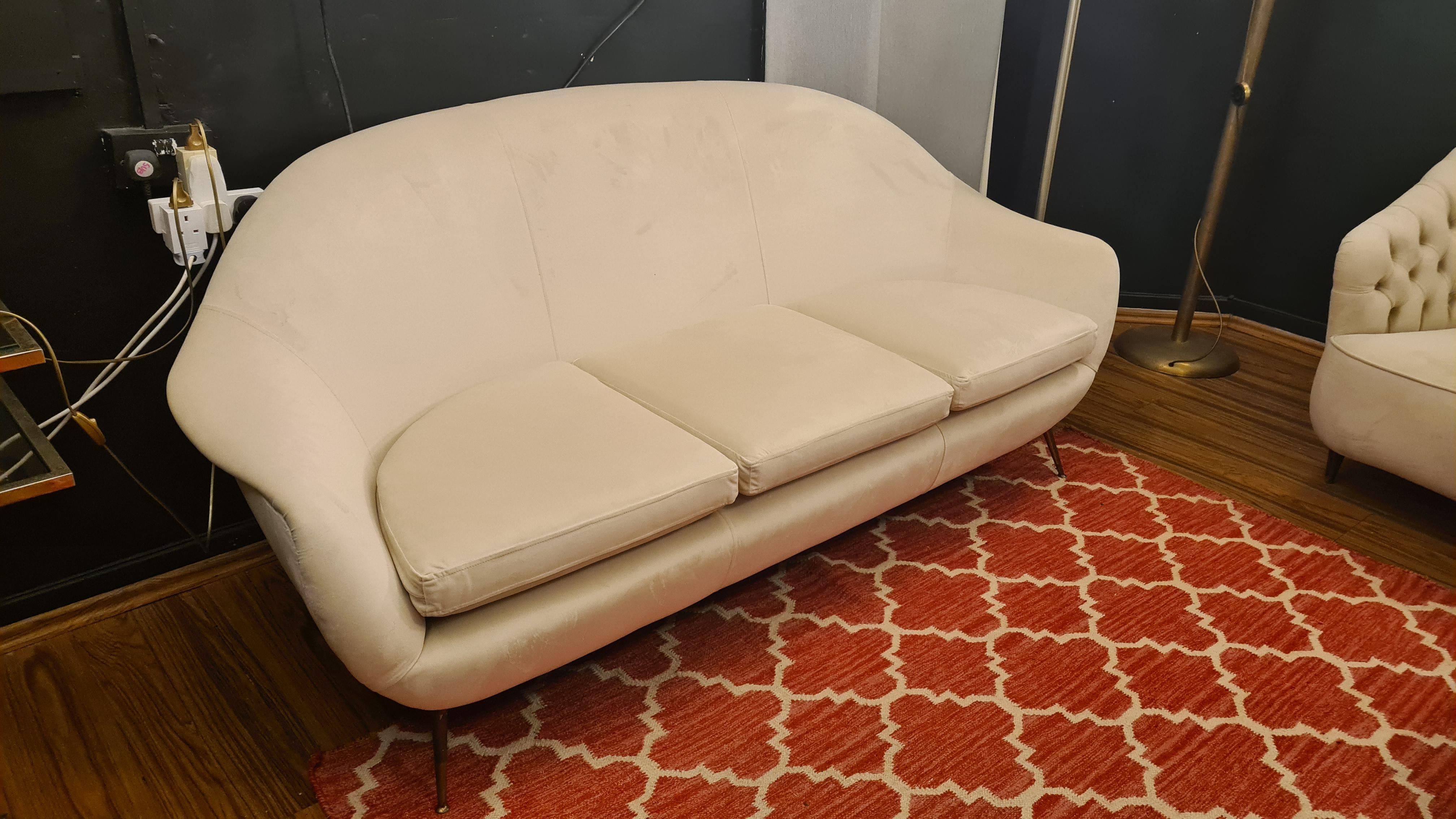 Ico Parisi-Sofa (Moderne der Mitte des Jahrhunderts) im Angebot