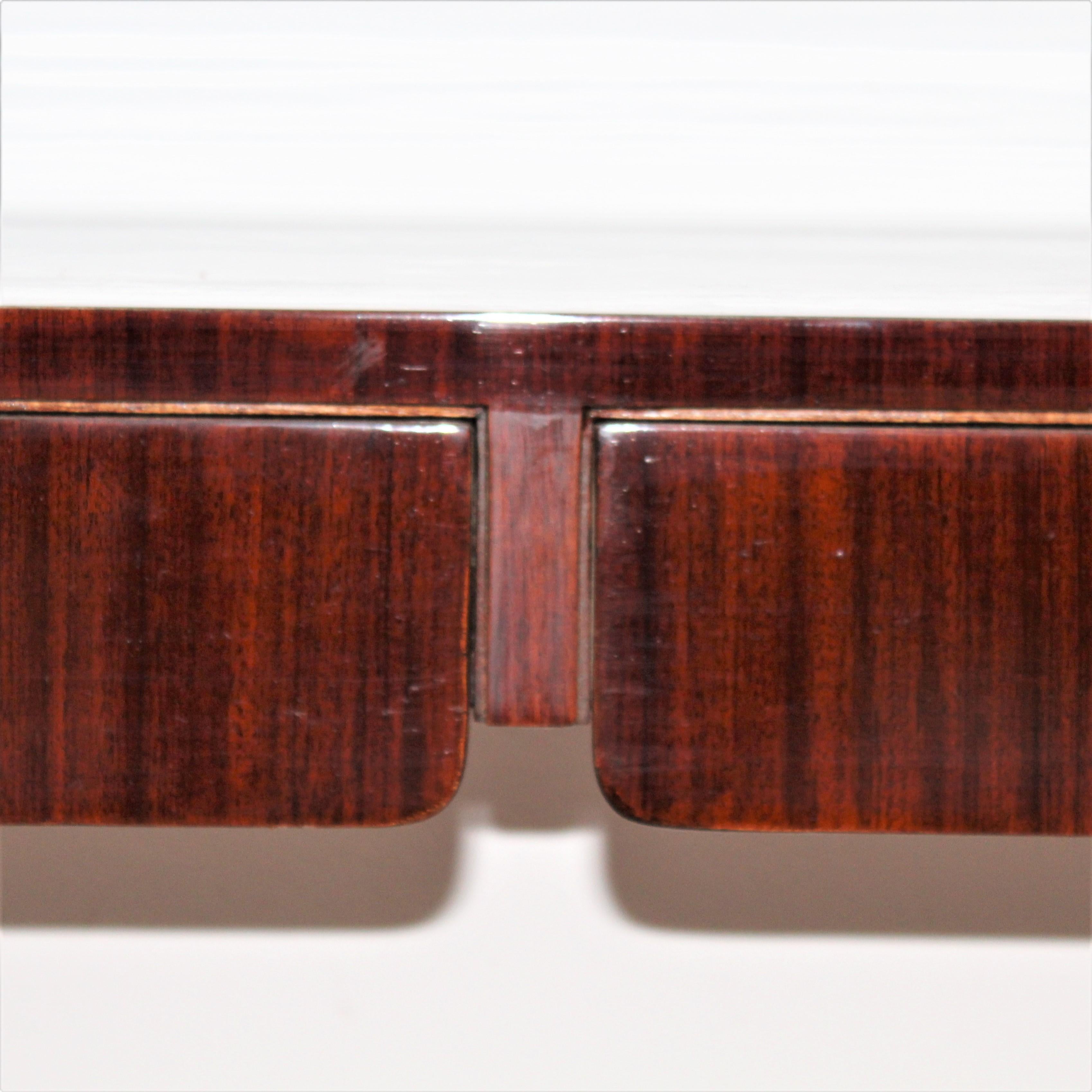 Ico Parisi Style 1960 Midcentury Design Rosewood Bar Cabinet 9