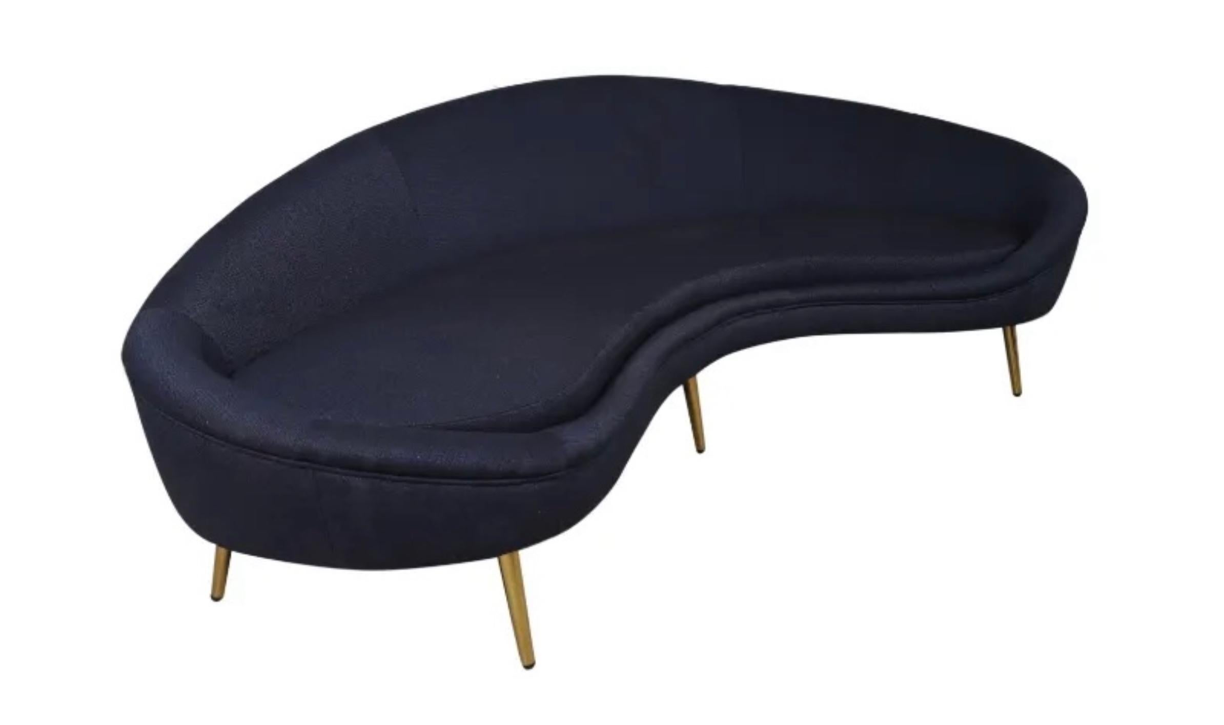 Ico Parisi style freeform sofa.

Measures: 31