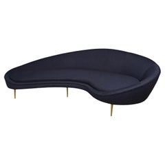 Ico Parisi Style Freeform Sofa