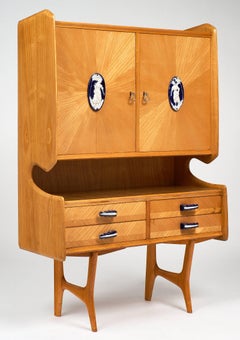 Ico Parisi Style Italian Vintage Cabinet