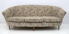 Canapé italien moderne du milieu du siècle de style Ico Parisi, années 1950